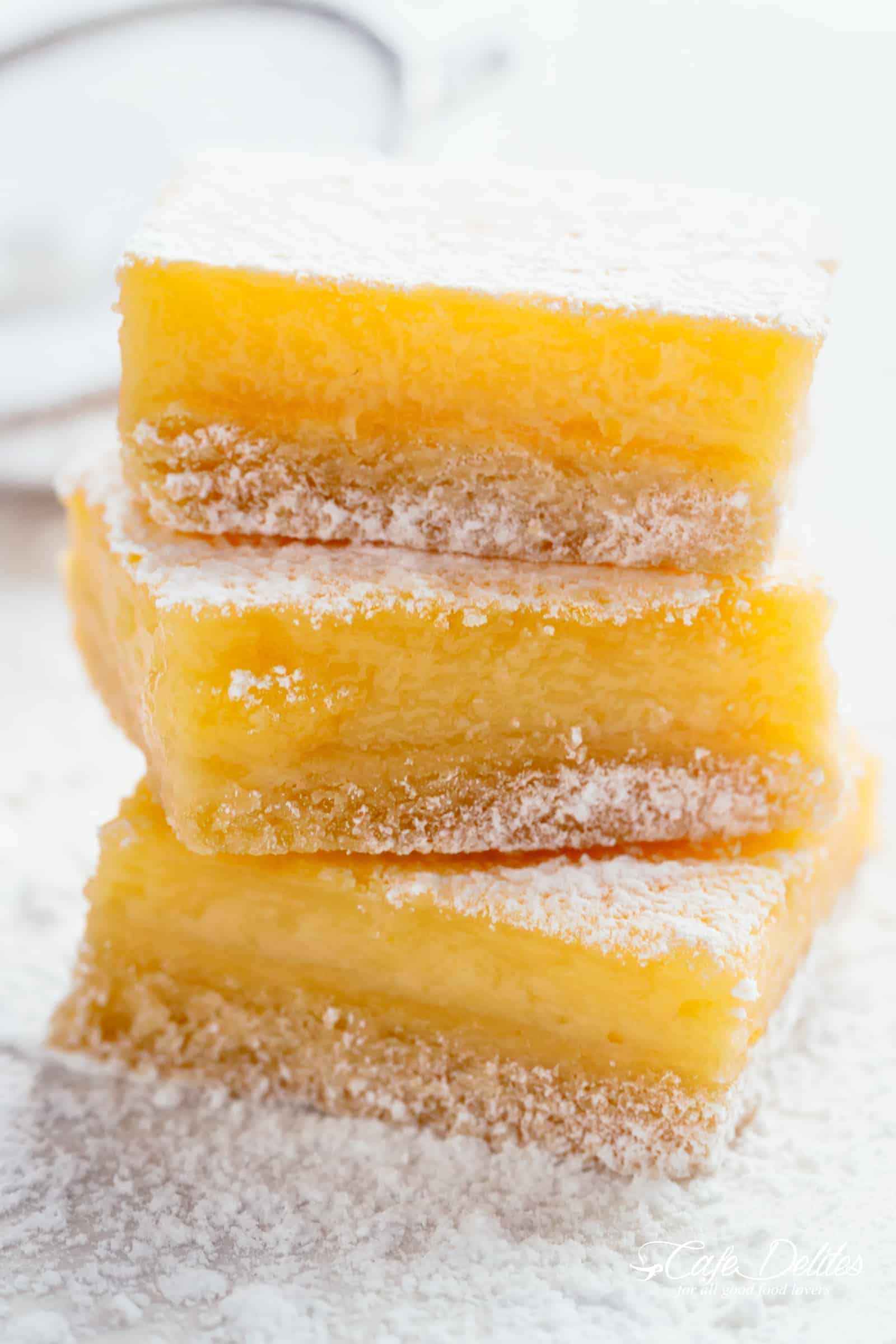 Indulge Guilt-Free: Delicious 101-Calorie Lemon Bar Recipe